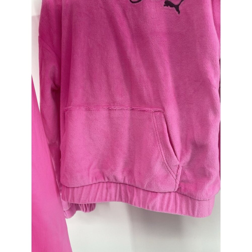 NWT PUMA SIZE 24 MONTHS 2 PIECE‎ TRACK JOGGING SWEAT Pink Black Girls Athletic - Picture 5 of 7